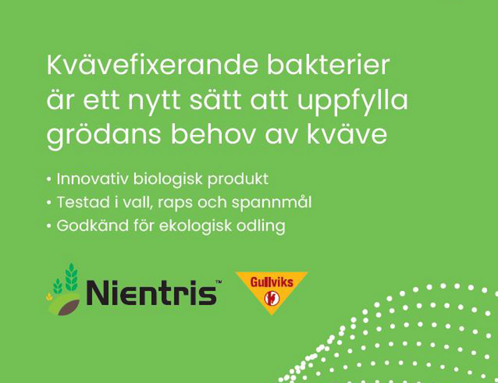 Tio frågor och tio svar om Nientris – kvävefixerande bakterier